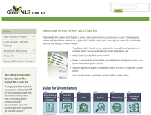 Tablet Screenshot of greenthemls.org